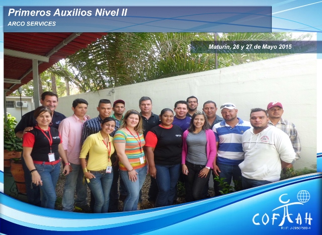 Primeros Auxilios Nivel II (ARCO Services) Maturín