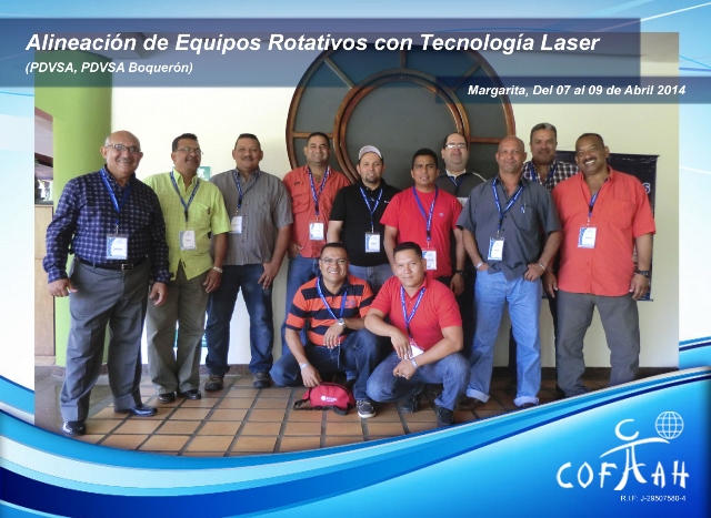 Alineación de Equipos Rotativos con Tecnología Laser (PDVSA) Isla Margarita