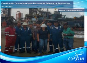 Certificación Ocupacional para Personal de Taladros de Perforación (SCHLUMBERGER) Morichal