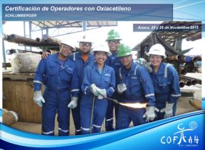 Certificación de Operadores con Oxiacetileno (SCHLUMBERGER) Anaco