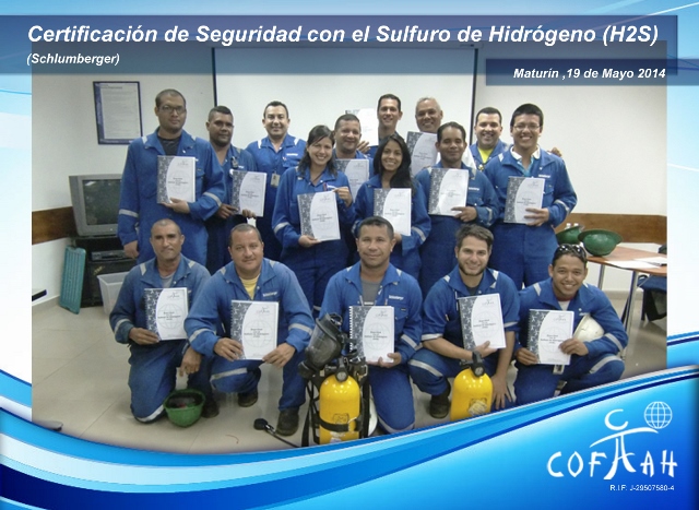 Certificación en Seguridad con el Sulfuro de Hidrógeno H2S (SCHLUMBERGER) Maturín