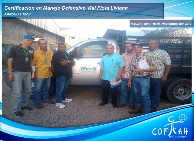 Certificación en Manejo Defensivo Vial - Flota Liviana (AMAZONAS Tech) Maturín