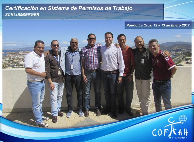 Certificación en Sistema de Permisos de Trabajo (SCHLUMBERGER) Puerto la Cruz