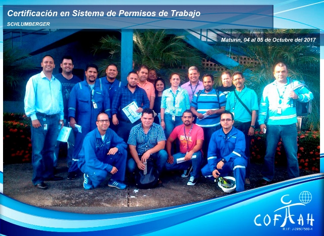 Certificación en Sistema de Permisos de Trabajo (SCHLUMBERGER) Maturín