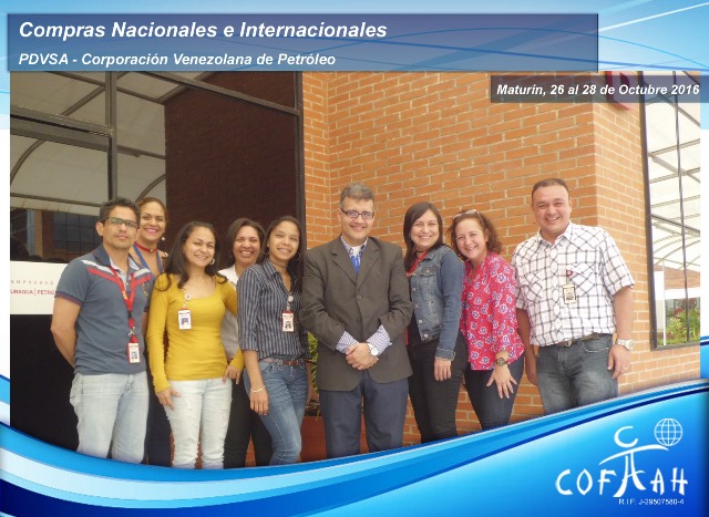 Compras Nacionales e Internacionales (PDVSA - CVP) Maturín