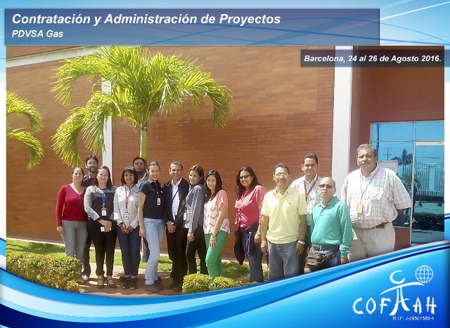 Contratación y Administración de Proyectos (PDVSA Gas) Barcelona