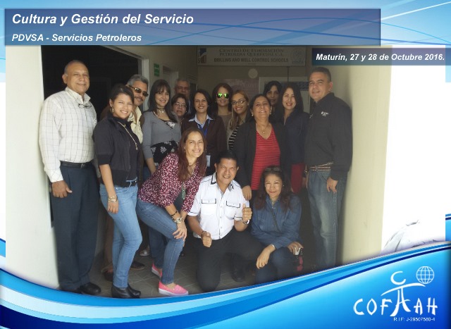 Cultura y Gestión del Servicio (PDVSA Servicios Petroleros) Maturín