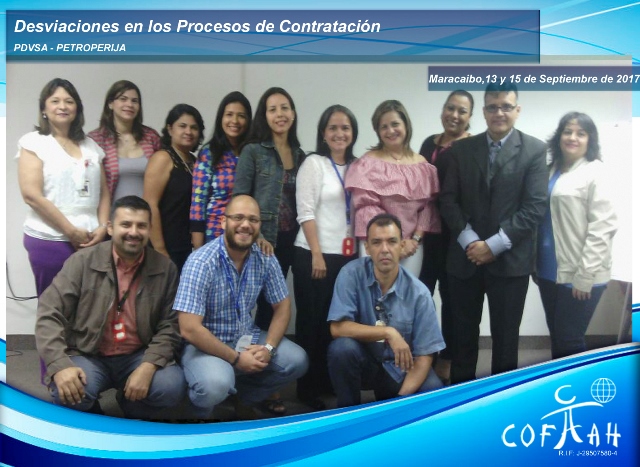 Desviaciones en los Procesos de Contratación (PDVSA Petroperija) Maracaibo