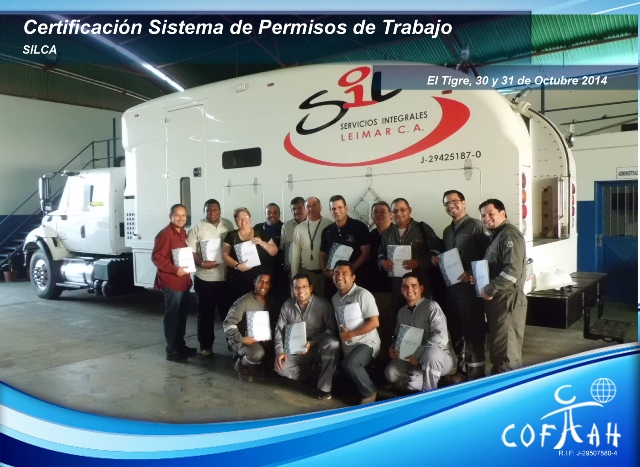 Certificación en Sistema de Permisos de Trabajo (SILCA) El Tigre