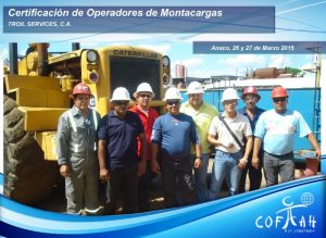 Certificación para Operadores de Montacargas (TROIL Services) Anaco