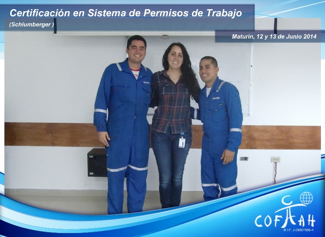 Certificación en Sistema de Permisos de Trabajo (SCHLUMBERGER) Maturin