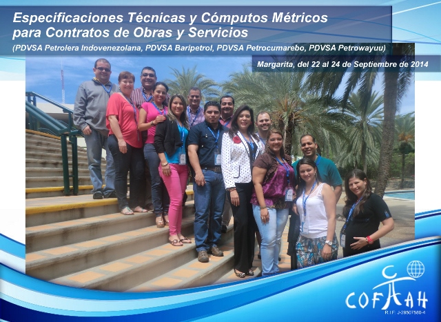 Especificaciones Técnicas y Cómputos Métricos en Contratos de Obras y Servicios (PDVSA) Isla de Margarita