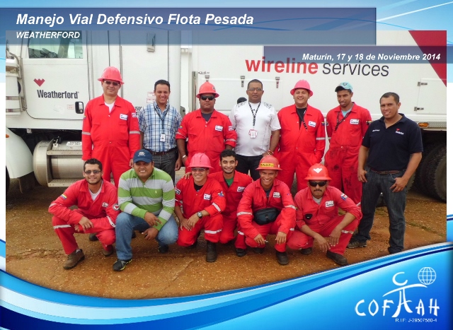 Manejo Vial Defensivo Flota Pesada (WEATHERFORD) Maturín