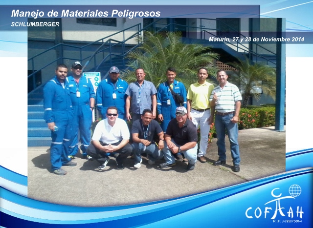 Manejo de Materiales Peligrosos (SCHLUMBERGER) Maturín