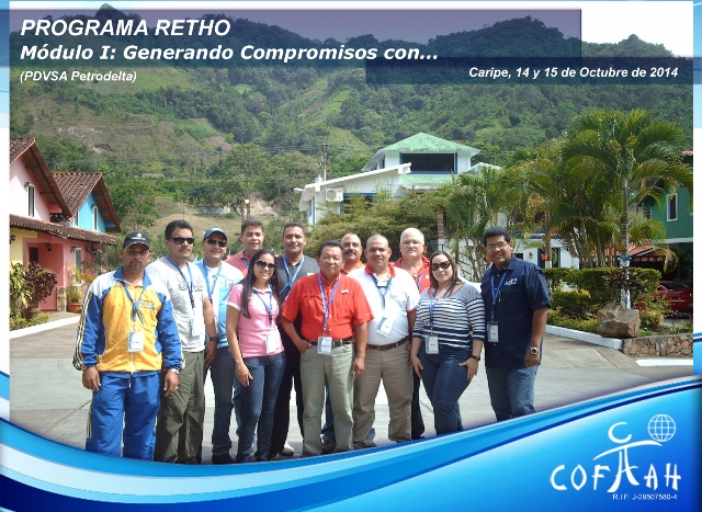 PROGRAMA RETHO - Generando Compromisos con (PDVSA Petrodelta) Caripe
