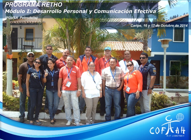 PROGRAMA RETHO - Desarrollo Personal y Comunicación Efectiva (PDVSA Petrodelta) Caripe