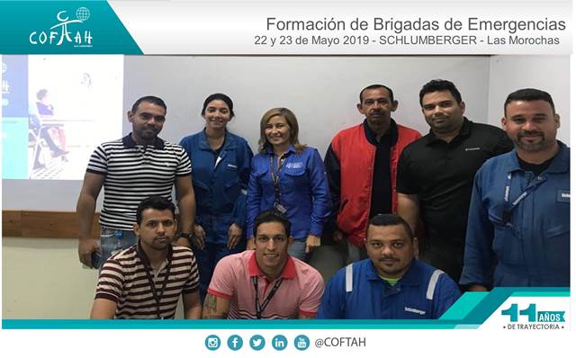 Formación de Brigadas de Emergencias (SCHLUMBERGER) Las Morochas