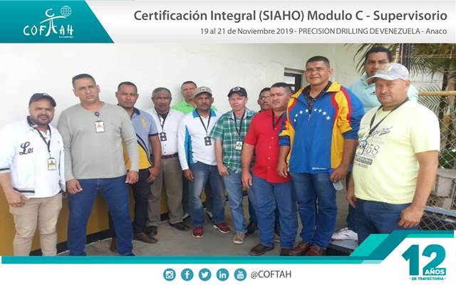 Certificación Integral SIAHO Módulo C – Supervisorio (PRECISION DRILLING) Anaco
