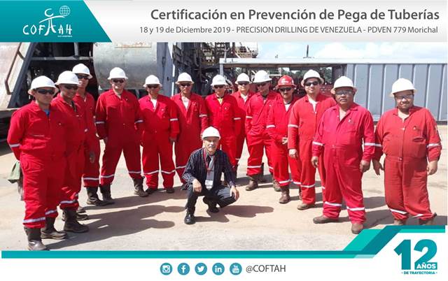 Certificación en Prevención de Pega de Tuberías (PRECISION DRILLING) Morichal