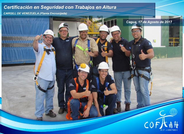 Certificacion en Seguridad con Trabajos en Altura (CARGILL) Cagua