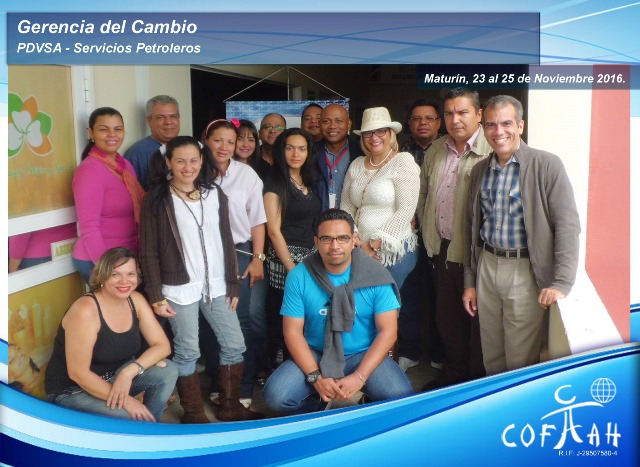 Gerencia del Cambio (PDVSA Servicios Petroleros) Maturín