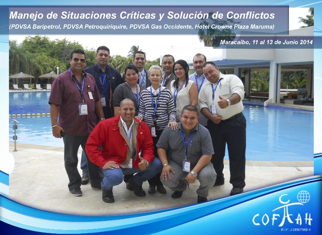 Manejo de Situaciones Críticas y Solución de Conflictos (PDVSA) Maracaibo