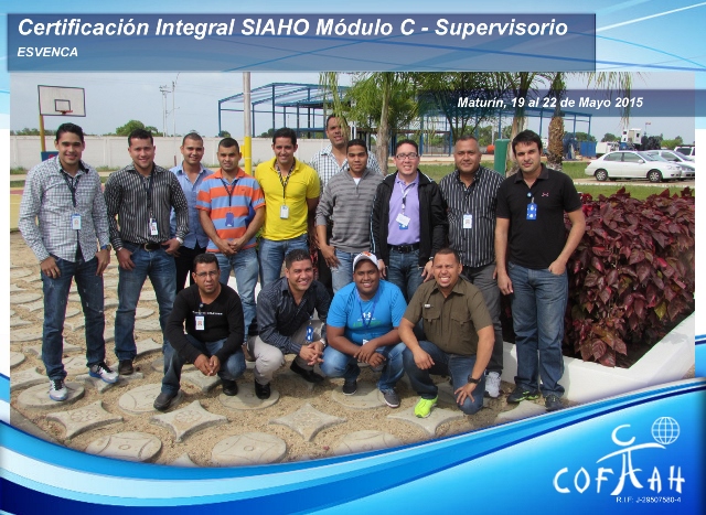 Certificación Integral SIAHO Módulo C - Supervisorio (ESVENCA) Maturín