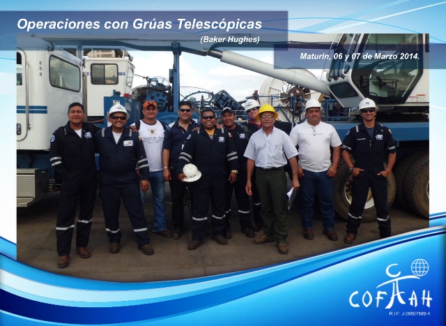 Certificación Operadores de Grúas Telescopicas (BAKER HUGHES) Maturín
