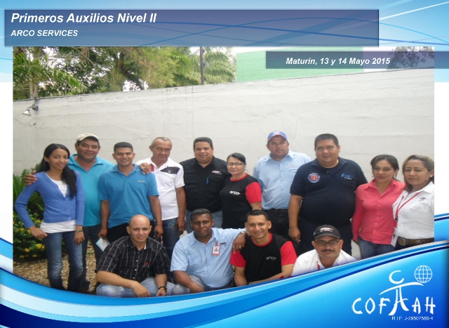 Primeros Auxilios Nivel II (ARCO Services) Maturín