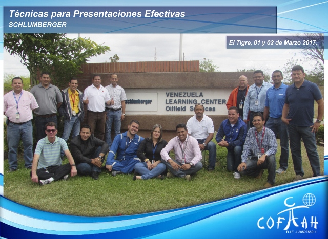 Técnicas para Presentaciones Efectivas (SCHLUMBERGER) El Tigre