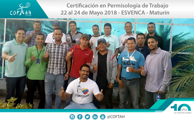 Certificación en Permisología de Trabajo (ESVENCA) Maturín