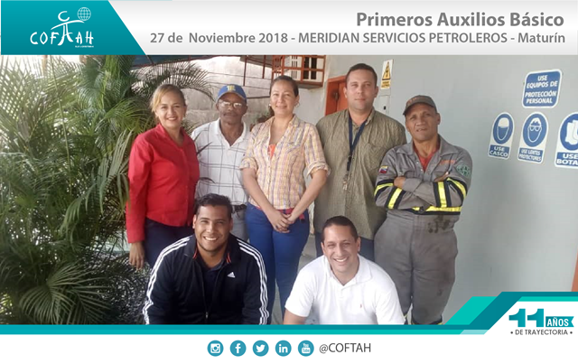 Primeros Auxilios Básico (MERIDIAN) Maturín