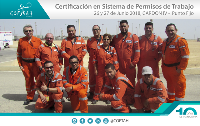 Certificación en Sistema de Permisos de Trabajo (CARDON IV) Punto Fijo