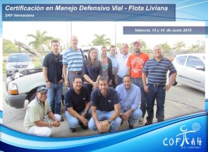 Certificación en Manejo Vial Defensivo Vial - Flota Liviana (SKF Venezolana) Valencia