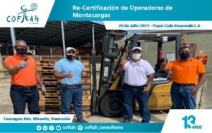Re-Certificación de Operadores de Montacargas