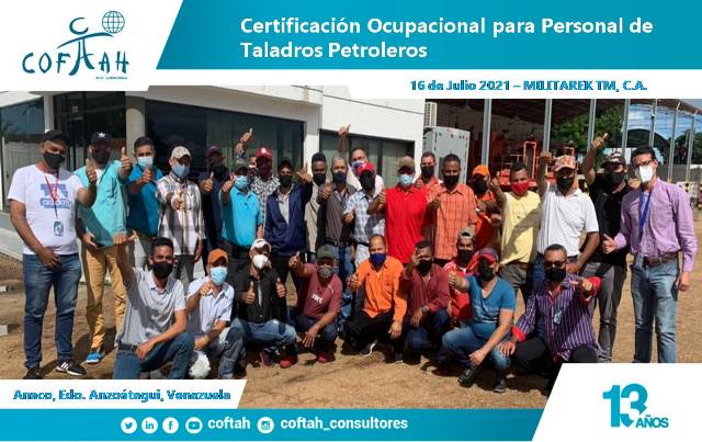 Certificacion Ocupacional para Personal de Taladros Petroleros