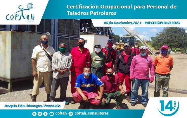 Certificación Ocupacional para Personal de Taladros Petroleros