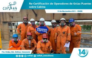 Re Certificación de Operadores de Grúas Puentes sobre Cabina