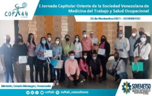I Jornada Capitular Oriente de la Sociedad Venezolana de Medicina del Trabajo y Salud Ocupacional