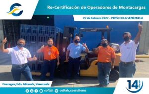 Re-Certificación de Operadores de Montacargas en PEPSI-COLA