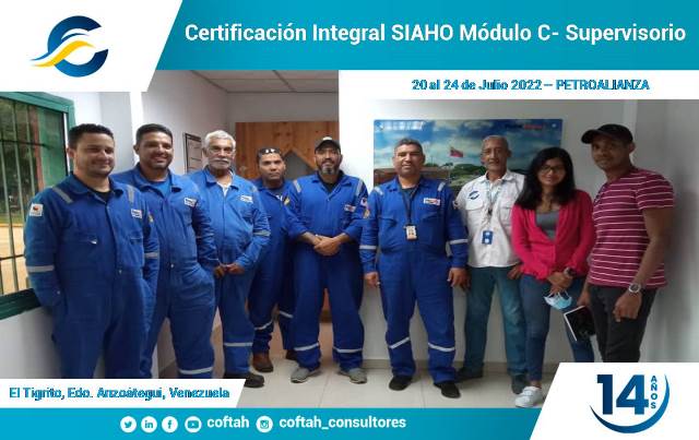 Certificación Integral SIAHO Módulo C - Supervisorio