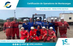 Certificación de Operadores de Montacargas