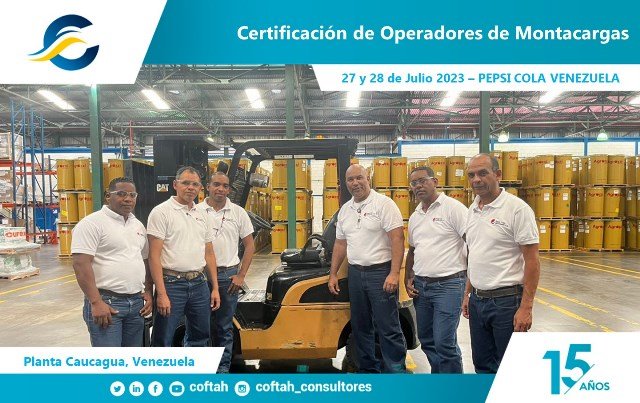 Certificación de Operadores de Montacargas en PEPSICOLA DE VENEZUELA en ...